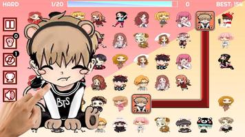 Kpop Chibi Match Line - Classic Onet Connect imagem de tela 1