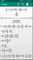 Fractions.Equations.Inequality screenshot 1