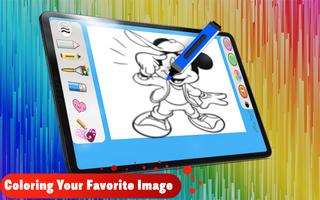Mouse Coloring Book Mouse club Ekran Görüntüsü 2