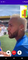 Neymar Fake Chat & Video Call capture d'écran 1