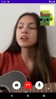 Olivia Rodrigo Fake Video Call imagem de tela 1