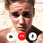 Justin Bieber Fake Video Call icon