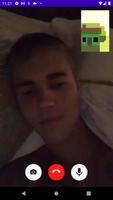 Justin Bieber Fake Video Call imagem de tela 3