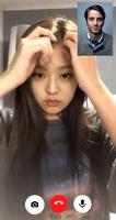 Jennie Kim Fake Video Call Cartaz