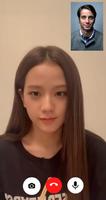 Jisoo Fake Chat & Video Call Ekran Görüntüsü 1