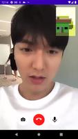 Lee Min Ho Fake Video Call الملصق