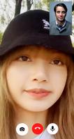 Poster Lisa Fake Chat & Video Call - Call You