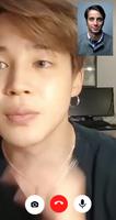 Park Jimin Fake Video Call imagem de tela 1