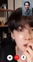 Suga Fake Chat & Video Call - Call You imagem de tela 2