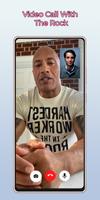 Poster Dwayne Johnson Fake Video Call