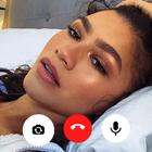 Zendaya Fake Chat & Video Call 图标