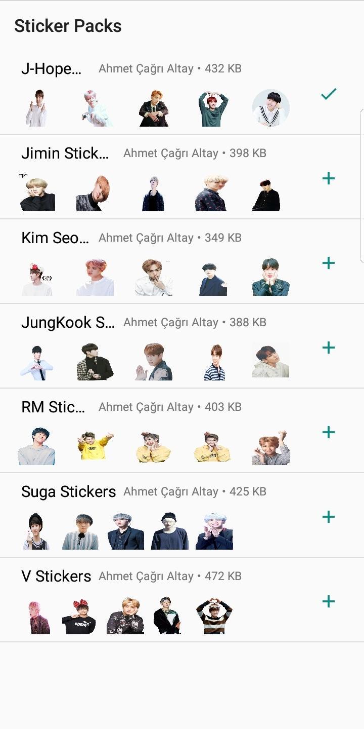 34 Kumpulan Stiker  Wa  Bts  Apk Terbaru DPgokil123