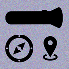 Фонарик+Компас+GPS আইকন
