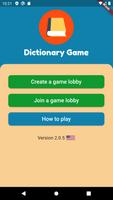 Dictionary Game Affiche