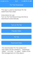 Tik Tok Download capture d'écran 1