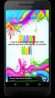 Holi SMS Wishes Messages,Gif & Images, Greetings Screenshot 1