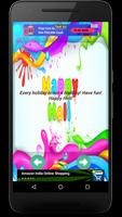 2 Schermata Holi SMS Wishes Messages,Gif & Images, Greetings