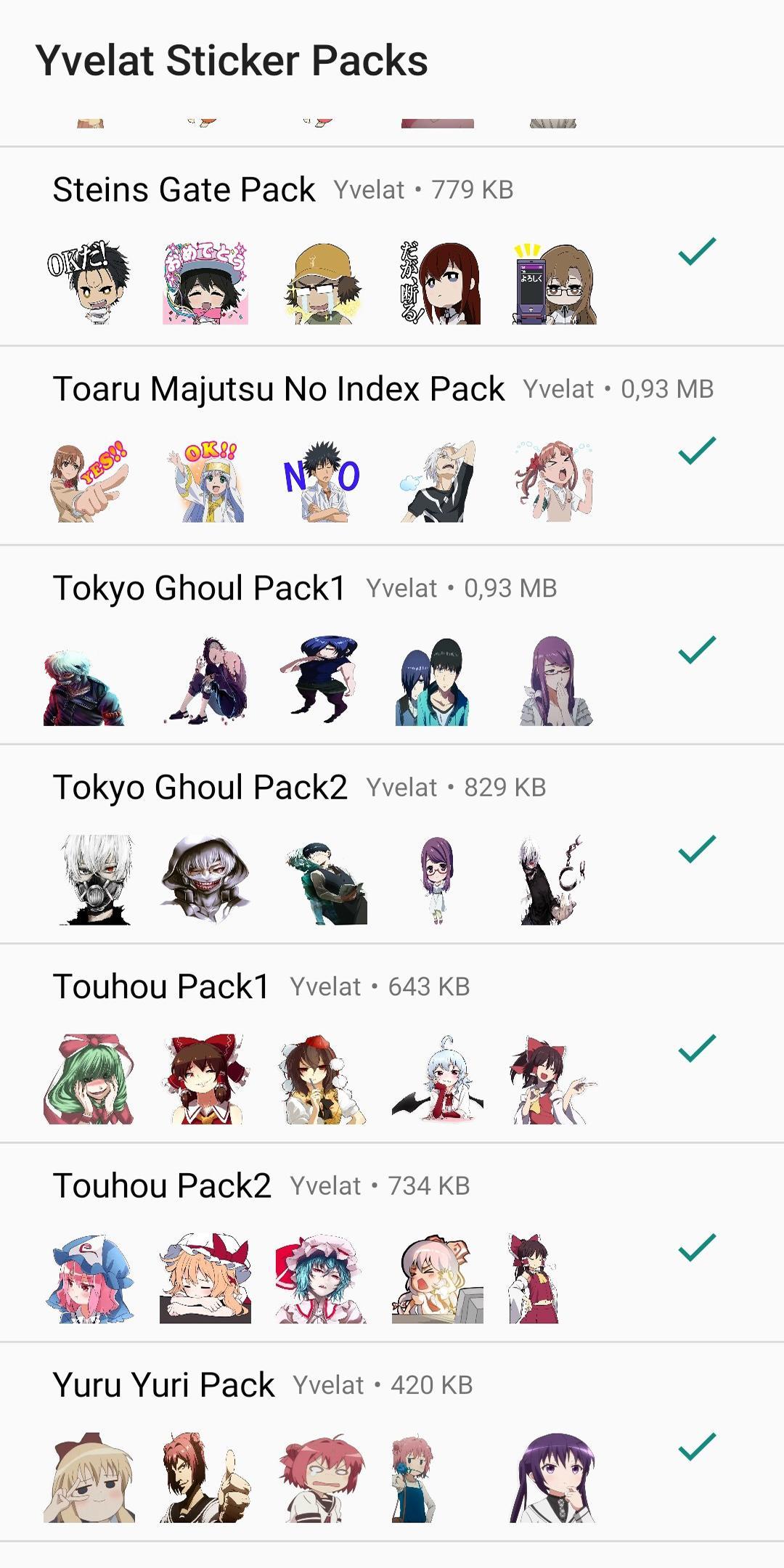 Anime Stickers Per Whatsapp By Yvelat For Android Apk Download