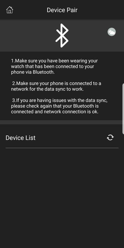 itouch smart watch app for android