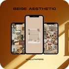 Beige Aesthetic wallpaper HD-icoon