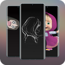 Black Cool Girly wallpaper APK