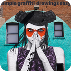 Easy graffiti letters icon