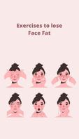 Exercises to lose Face Fat poster