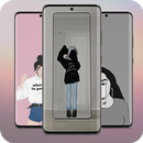 Anime Girl Selfie Wallpaper APK