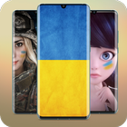 Ukraine Flag wallpaper 图标