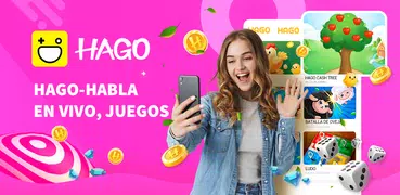 Hago- Fiesta, Chat, En vivo