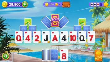 Solitaire Travel : Classic Tripeaks Card Game 포스터