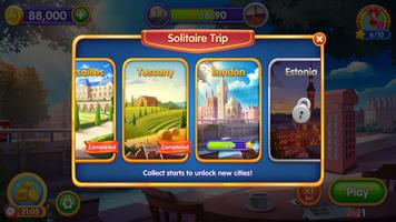 Solitaire Travel : Classic Tripeaks Card Game syot layar 3