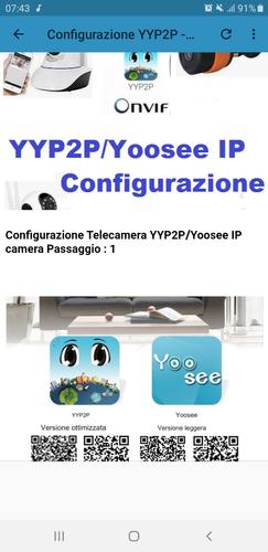 Configurazione YYP2P - Yoosee APK per Android Download