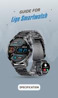 LIGE Smartwatch App Guide Affiche