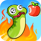 Snakes eat apples icon
