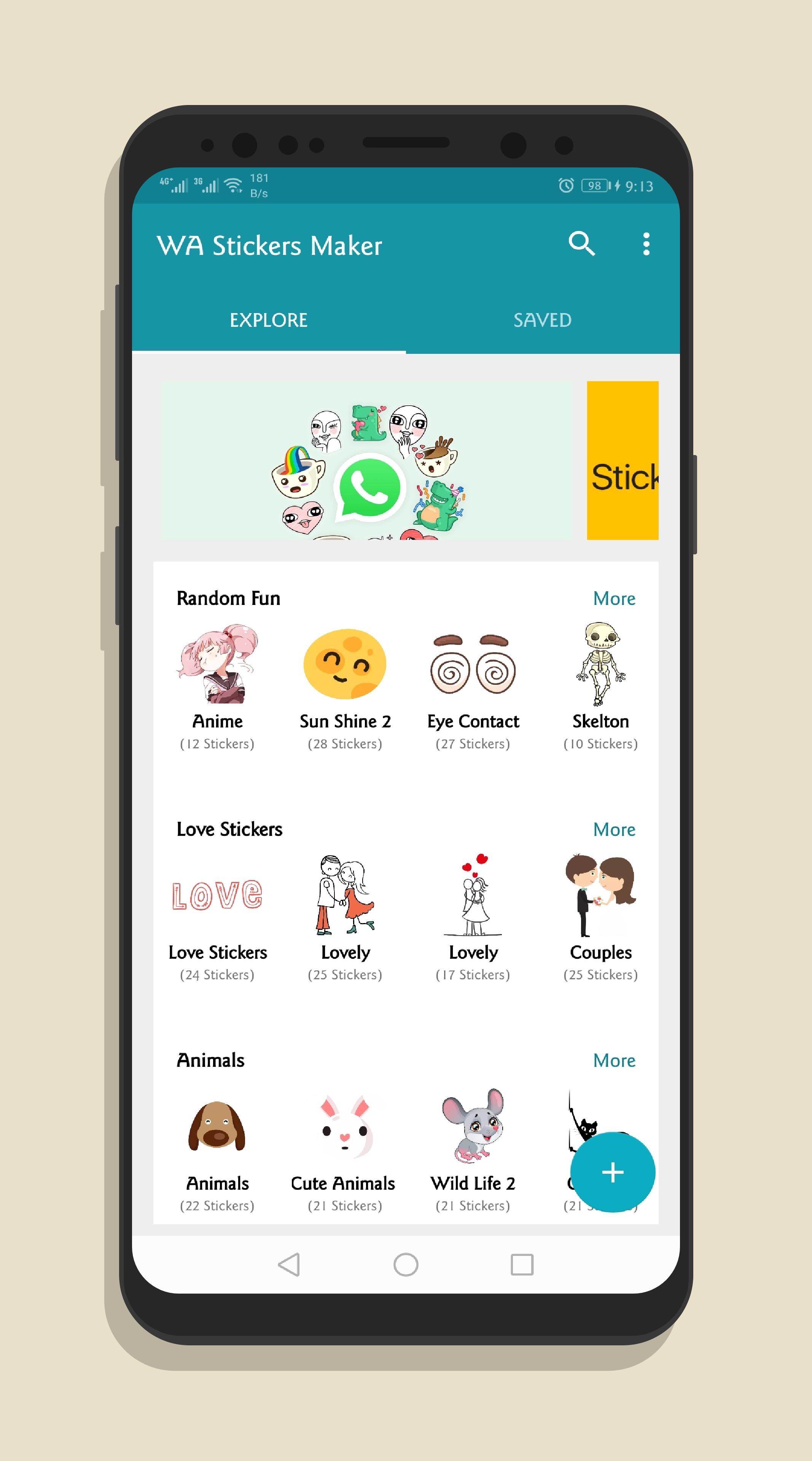 Sticker Maker For Wa And All Stickers Categories For Android Apk