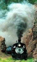 Locomotive à vapeur Wallpapers Affiche