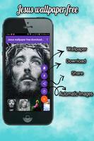 Jesus wallpaper app poster