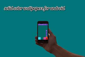 Solid Color wallpapers for android poster