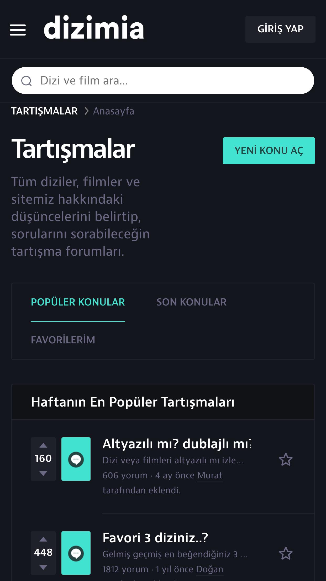 Android için Yabancı Dizi izle - Dizimia - APK'yı İndir