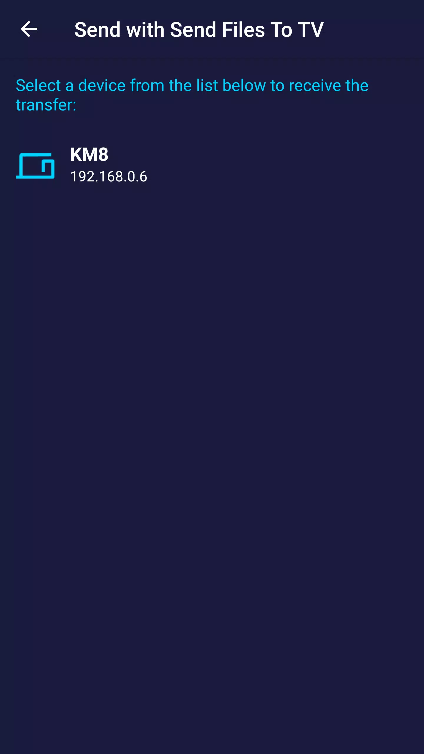 Send files to TV APK for Android Download