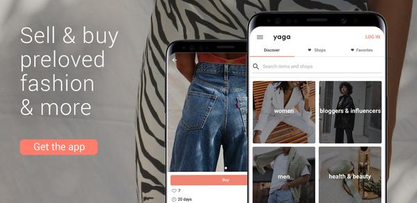 How to Download Yaga - sell & buy fashion on Mobile image