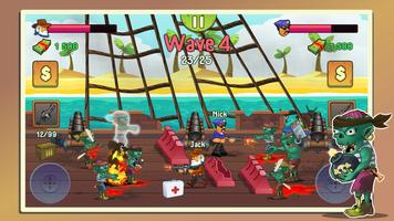 Two guys & Zombies (2 players) syot layar 2