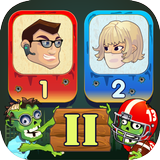 Two guys & Zombies 2 (two-play أيقونة