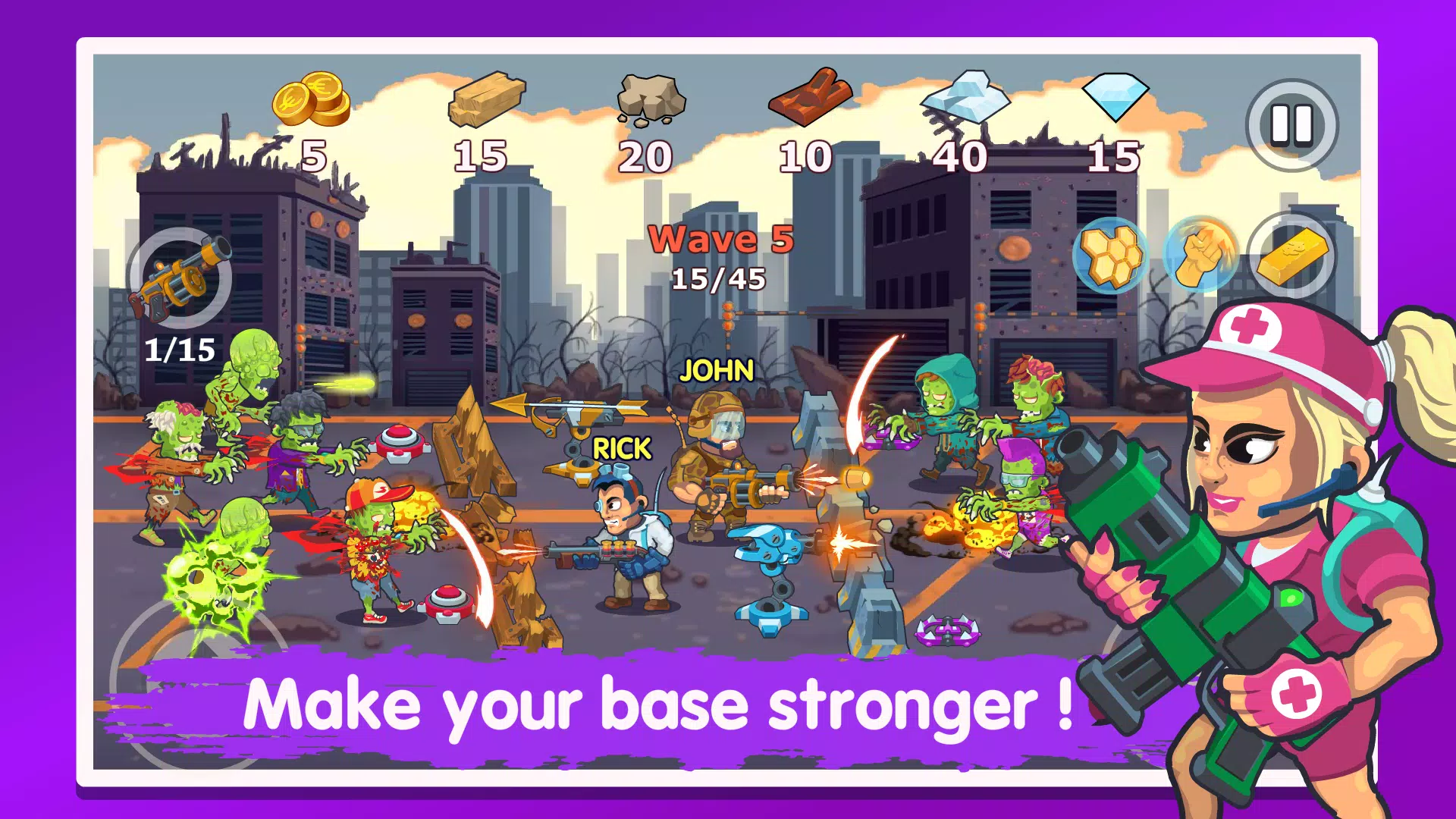 Zombie Tsunami Online — play online for free on Yandex Games