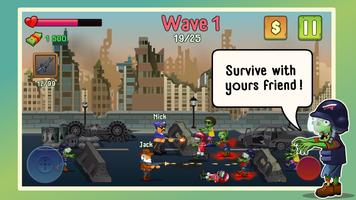 Two guys & Zombies: Online পোস্টার