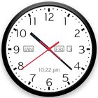 Zegar analogowy na żywo Tapety ikona
