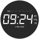 Digital Clock Live Wallpaper APK