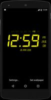 3 Schermata Digital Clock Live Wallpaper