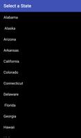 US States info & Capitals : Map of US Screenshot 2